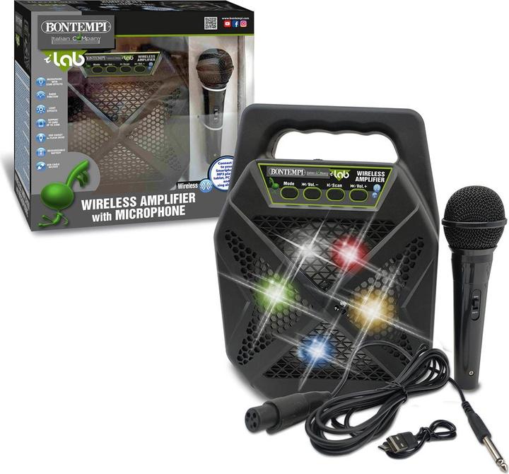 Image du produit Bontempi Verstärker mit Mikrofon, drahtlos