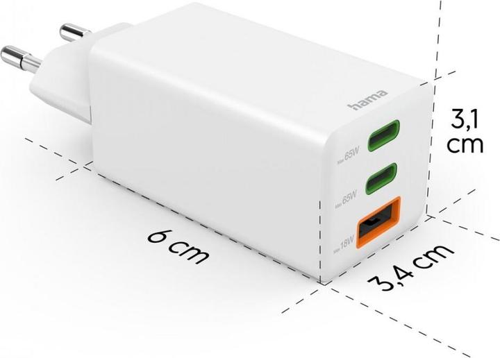 Actual product image Hama Quick charger (65 W)
