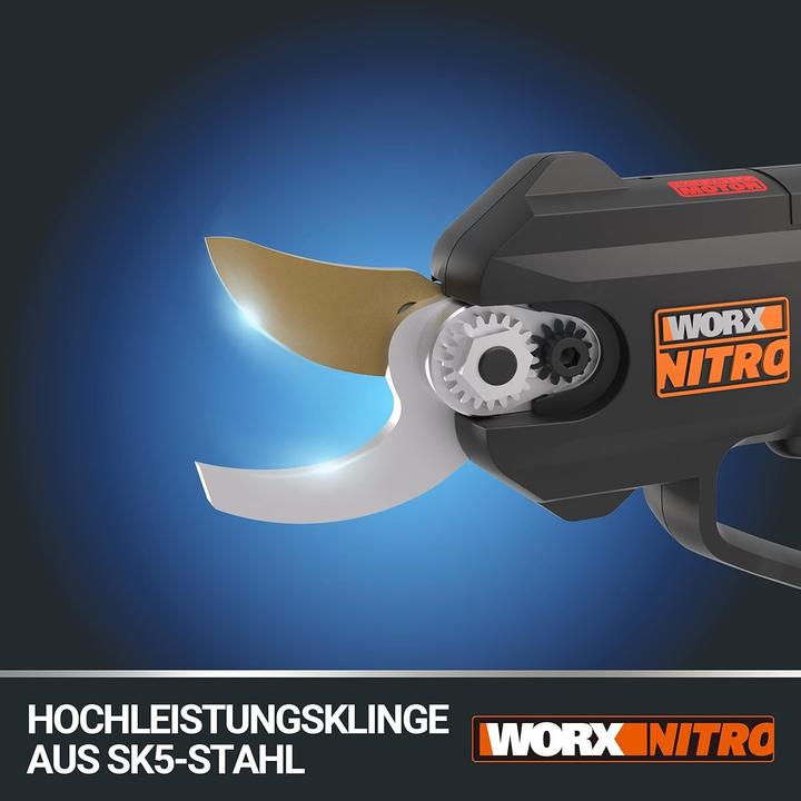 Actual product image Worx Akku-Astschere