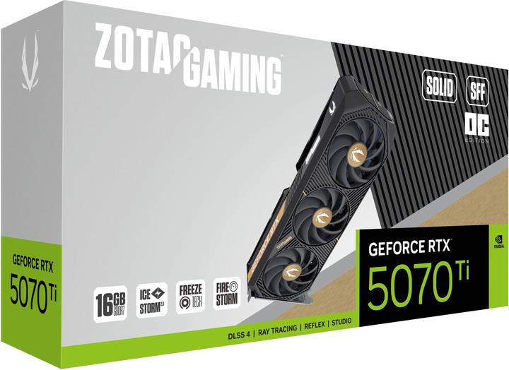 Actual product image Zotac Gaming GeForce RTX 5070 Ti Solid SFF OC (16 GB, GDDR7)