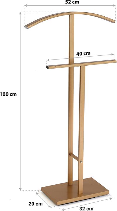 Image du produit Versa valet de chambre moderne, or