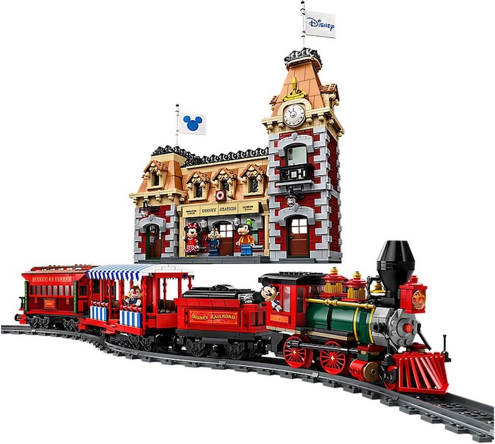 Image du produit LEGO Train Disney avec gare (71044, LEGO difficiles à trouver)