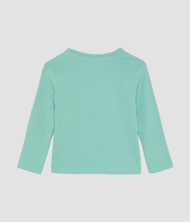 Produktbild S.Oliver T-Shirt Langarmshirt mit Glitzerprint (62)