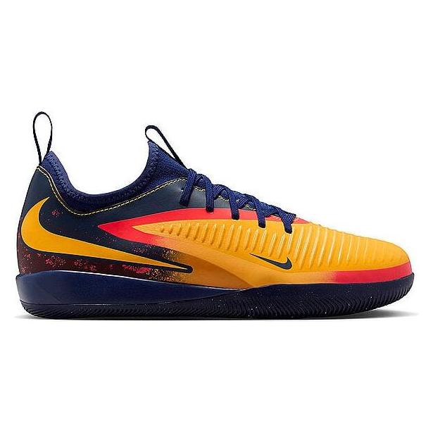 Nike, Jungen, Fussballschuhe, 6 Low Academy Erling Haaland (38), Blau, Orange