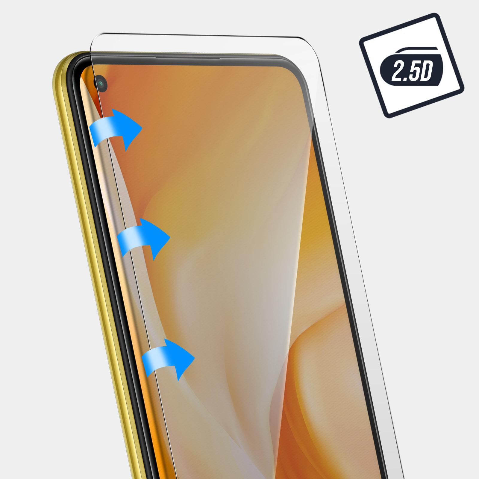 Thumbnail - Forever Kristallklare Folie, Glas-Displayschutz (1 Stück, Xiaomi 11 Lite 5G NE), Smartphone Schutzfolie, Transparent