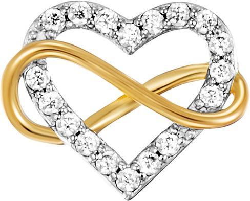 Immagine prodotto Julie Julsen Ohrstecker Heart Infinity (Argento 925)