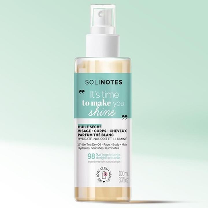 Produktbild Solinotes Dry Oil Thé Blanc (100 ml, Körper- & Haarduftspray)