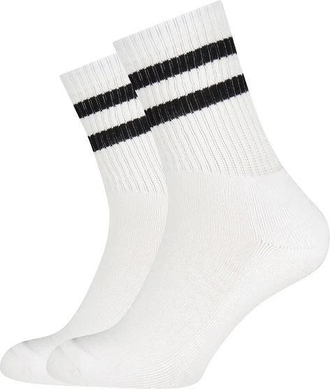 White Black stripe