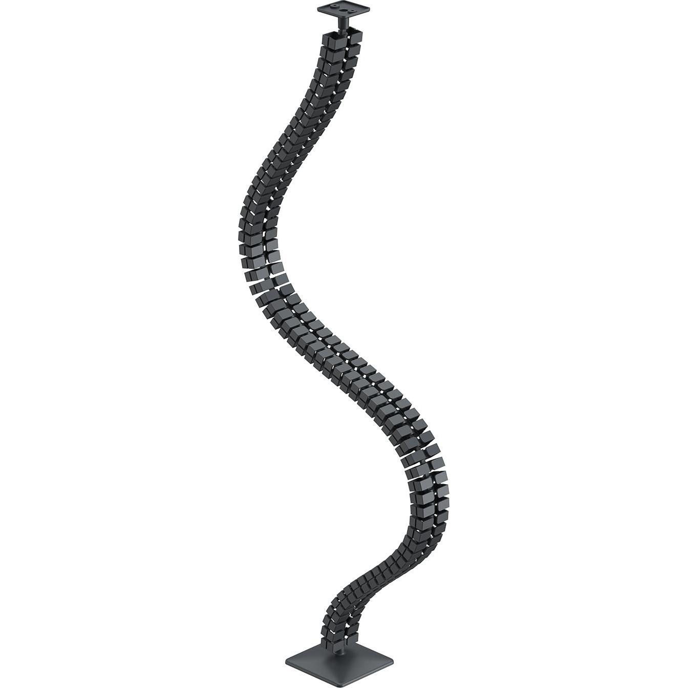 Thumbnail - Hettich, Kabelschutz + Kabelführung, Kabelkette Slim Schwarz HxBxT 26x1310x56 mm (1310 mm)
