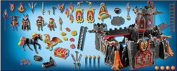Immagine prodotto Playmobil Fortezza di Burnham Feuerfels (70221, Playmobil Novelmore)