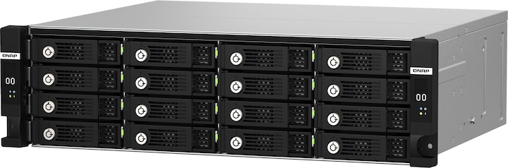Produktbild QNAP TL-R1620Sdc, 16-bay, 3U, rackmount, SAS, JBOD, expansion enclosure with SAS expander, 12