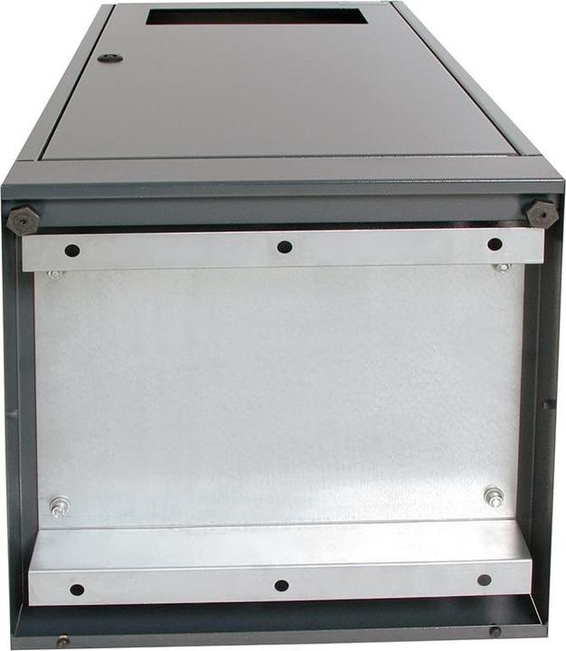 Actual product image Waste collector for outdoor areas, capacity 90 l, charcoal. (90 l)