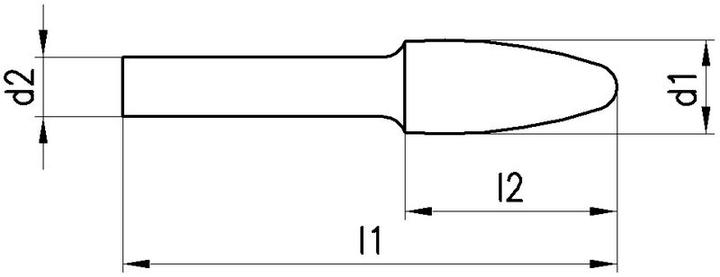 Image du produit Pferd Micro-fraise rotative en carbure