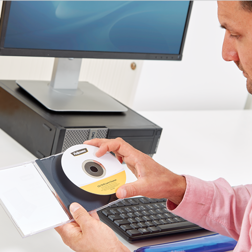 Actual product image Fellowes CD-/DVD drive cleaner