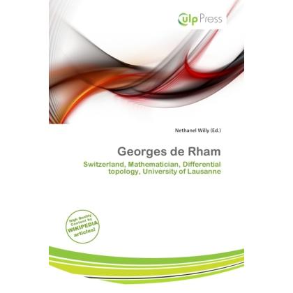Thumbnail - Georges de Rham, Fachbücher