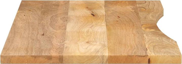VidaXL Desk top Table top Wooden top with recess Solid wood Mango