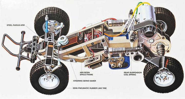 Produktbild Tamiya Subaru Brat Brushed 1:10 RC Mo (Kit)