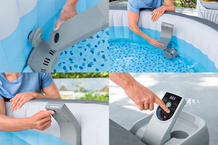 Actual product image Bestway LAY-Z-SPA Xtras LED-Wasserfall