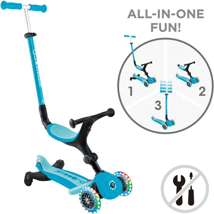 Actual product image Globber Go Up Active Lights