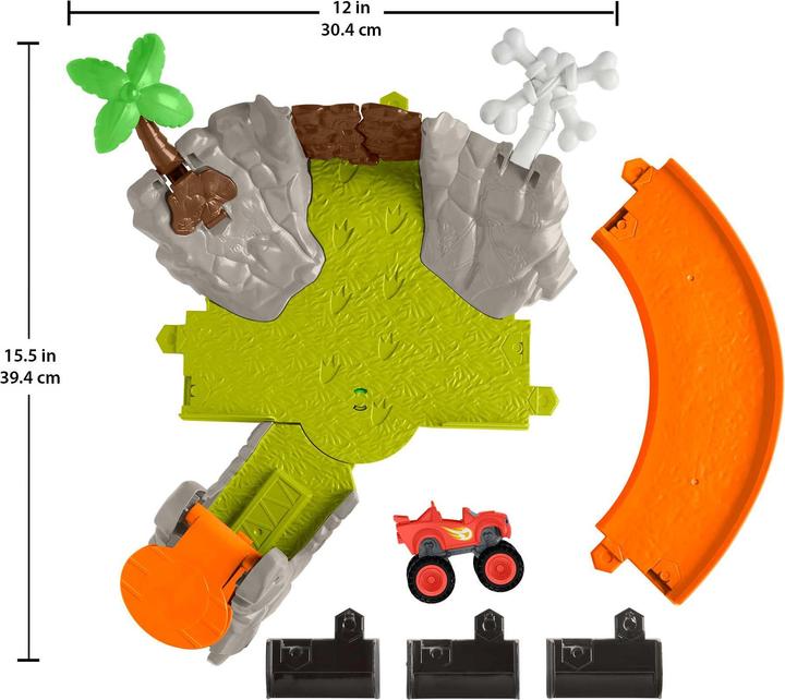 Produktbild Blaze And The Monster Machines Blaze und die Monstermaschinen Schmetter & Bretter Blaze Spielset
