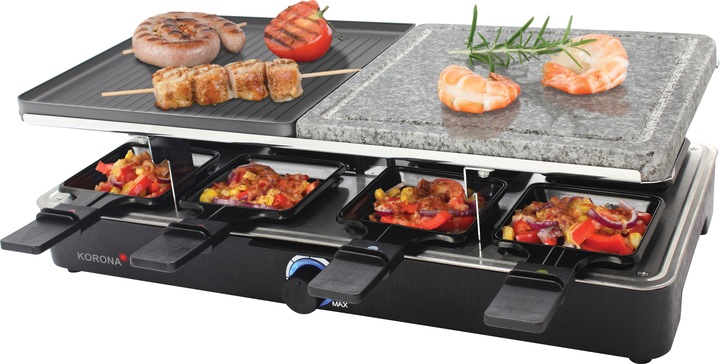 Korona el. Griglia per raclette 45051 sw