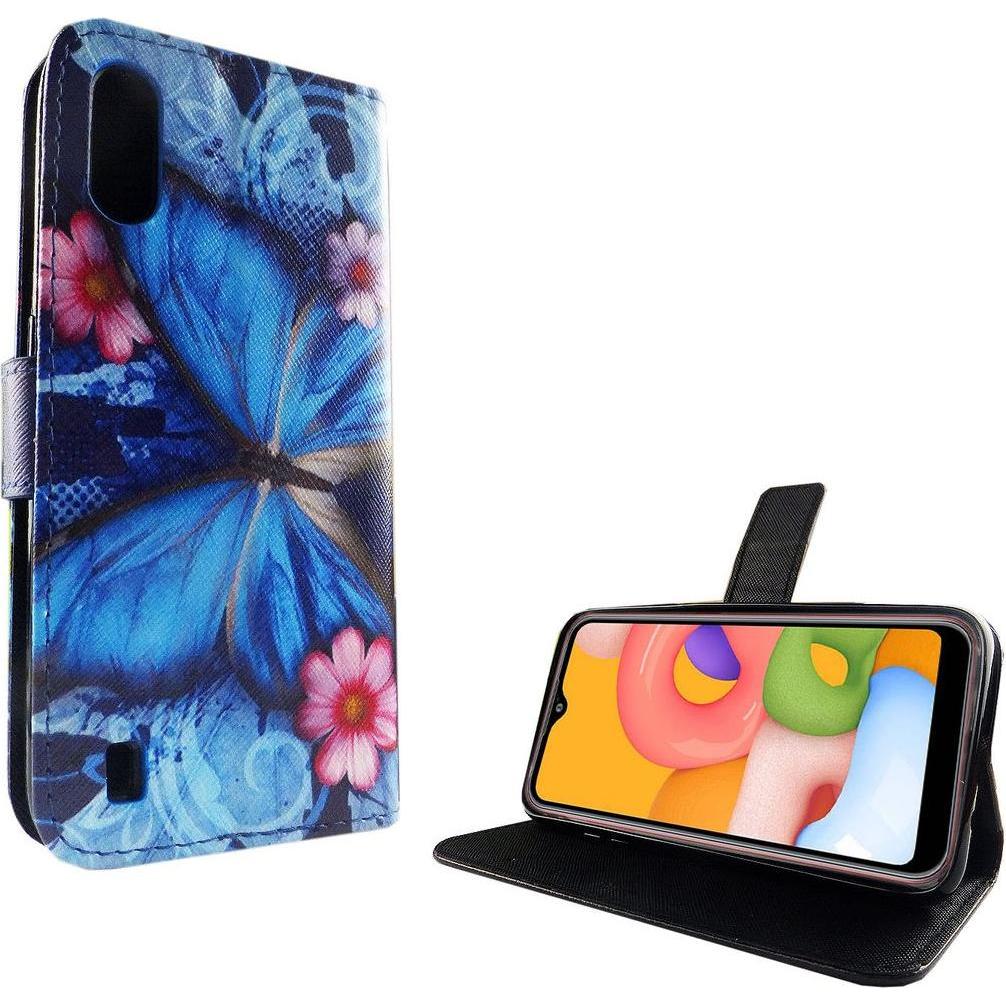 Thumbnail - König Design Hülle Handy Schutz für Samsung Galaxy A01 Case Cover Tasche Wallet Etui Bumper (Samsung Galaxy A01), Smartp...