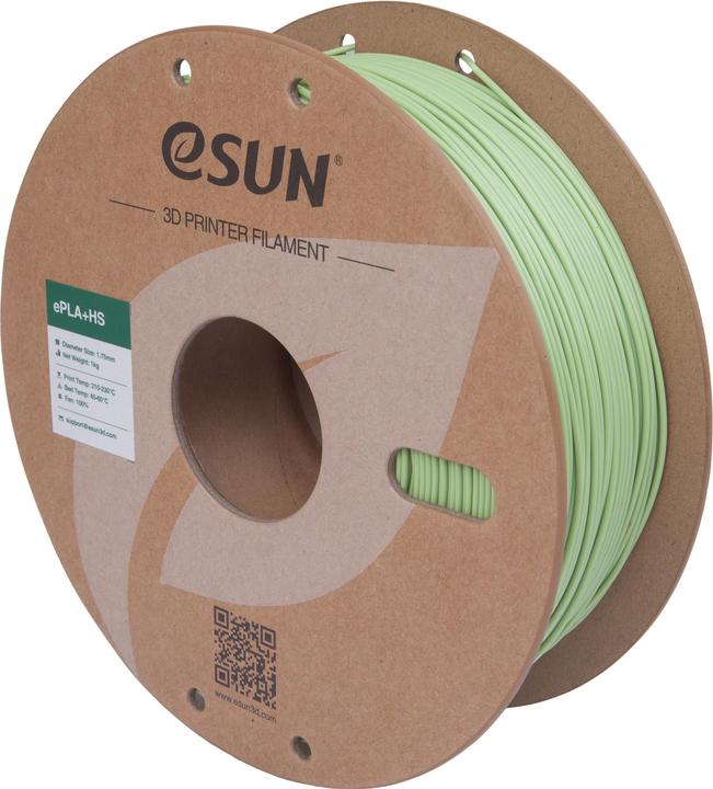 Actual product image eSUN Filament PLA+ High Speed Matcha Grün 1.75mm 1000g (PLA, 1.75 mm, 1000 g)