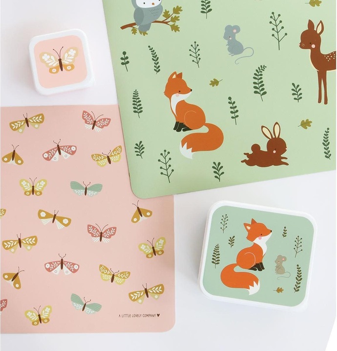 Produktbild A Little Lovely Company Waldfreunde (1 x, 43 x 34 x 0.2 cm)