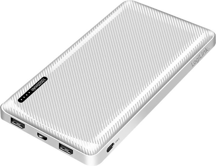 Produktbild LogiLink POWERBANK PA0316, 10.000mAh, 2-fach USB-A Ausgang (10000 mAh, 12 W, 12 Wh)