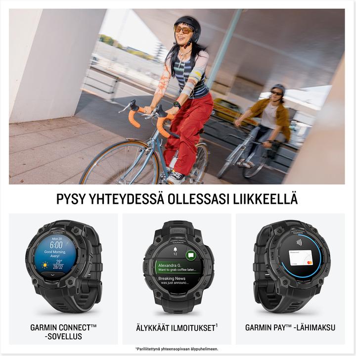 Actual product image Garmin Instinct 3 AMOLED 45mm (45 mm, WLAN only)