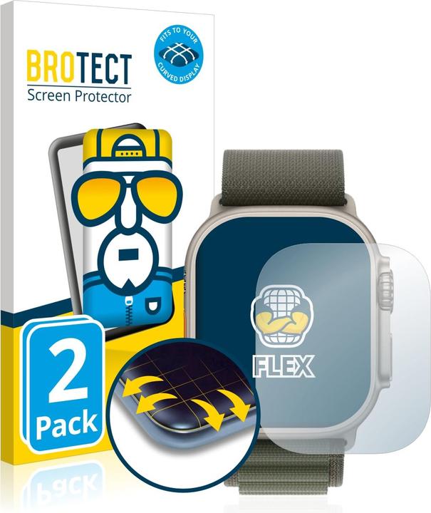 Productafbeelding BROTECT Volledig bedekkende screen protector (Apple Watch Ultra)