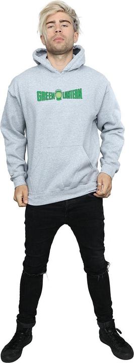 Image du produit - Sweat à capuche GREEN LANTERN TEXT LOGO - Homme (XXL)