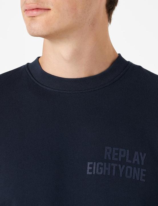 Image du produit Replay Heren M6264 Sweatshirt, 085 Blue, M (M)