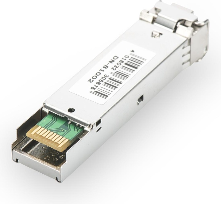 Digitus SFP Modul fuer Gigabit Switch singlemode Glasfaser Modul 1xLC 1550nm Duplex mini GBIC SFP Modul...