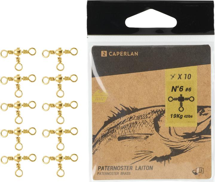 Image du produit Caperlan Emerillon laiton 10 pièces
