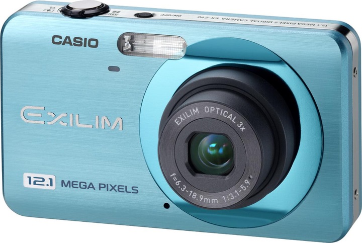 Casio Exilim EX-Z90, 12MPixel, 3x zoom, HD movies, blue