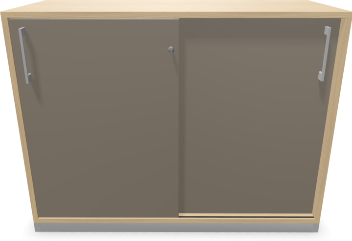 Image du produit Narbutas Choice Armoire à portes coulissantes (100 x 40 x 76 cm)