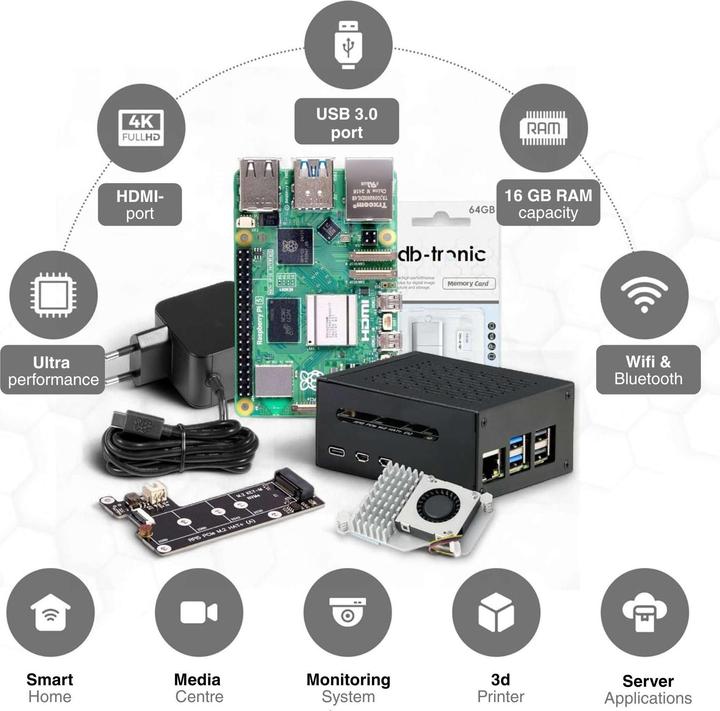 Produktbild Db-tronic Raspberry Pi 5