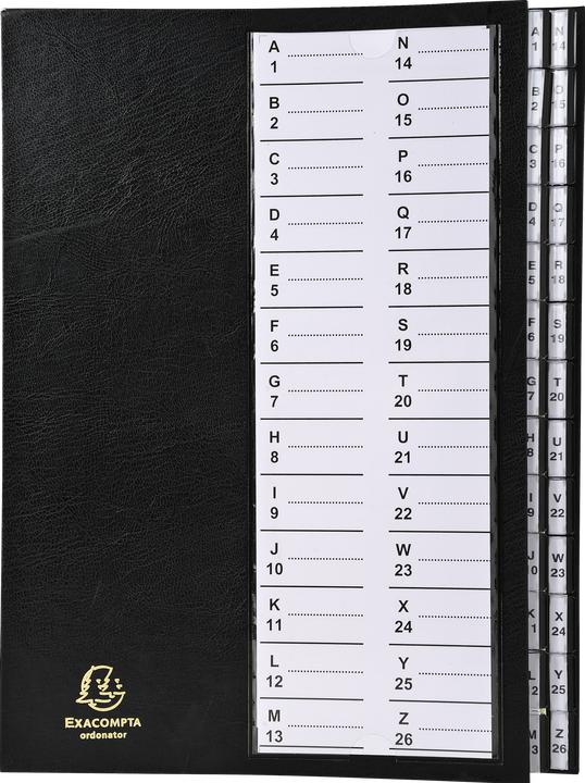 Actual product image Exacompta Folders with pleated spine (A4, 64x)
