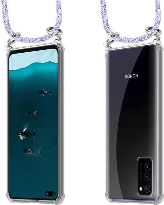 Produktbild Cadorabo TPU Handy Kette SILBER Cover