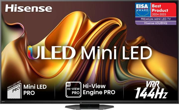 Hisense TV 75U8NQ (75", U8NQ, Mini-LED, UHD, 2024)