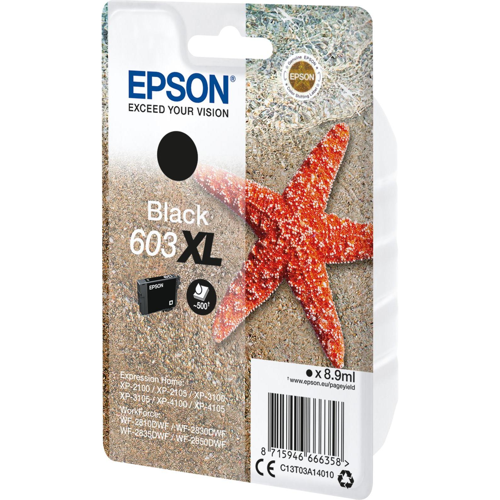Thumbnail - Epson, Druckerpatrone, 603XL (BK)