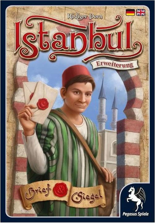 Actual product image Pegasus Istanbul Letter and Seal, d expansion, from 10 years, the basic game is required (German, English)