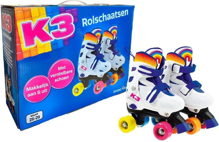 Produktbild K3 Rollschuhe - Grösse 26-29 (26, 27, 28, 29)