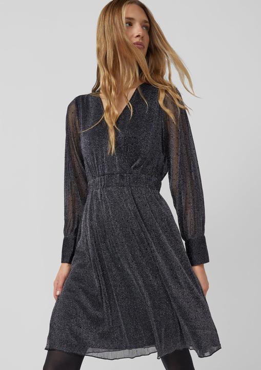 Image du produit s.Oliver Kleid Meshkleid mit Glitzereffekt (38)