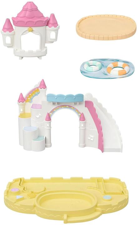 Produktbild Sylvanian Families Erlebniskindergarten Sandkasten und Pool mit Figur