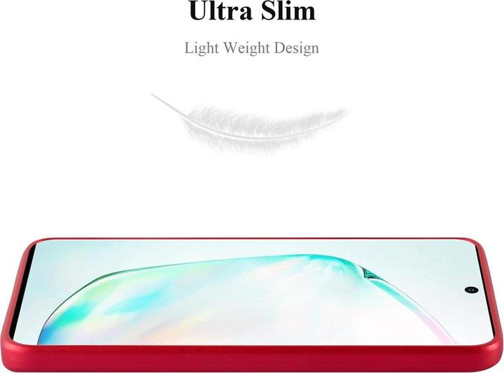 Actual product image Cadorabo TPU Matt Metallic Cover (Samsung Galaxy Note 10)