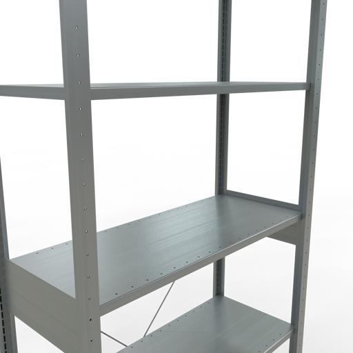 Actual product image Schulte Lagertechnik MULTIplus85 basic racking system with cross braces