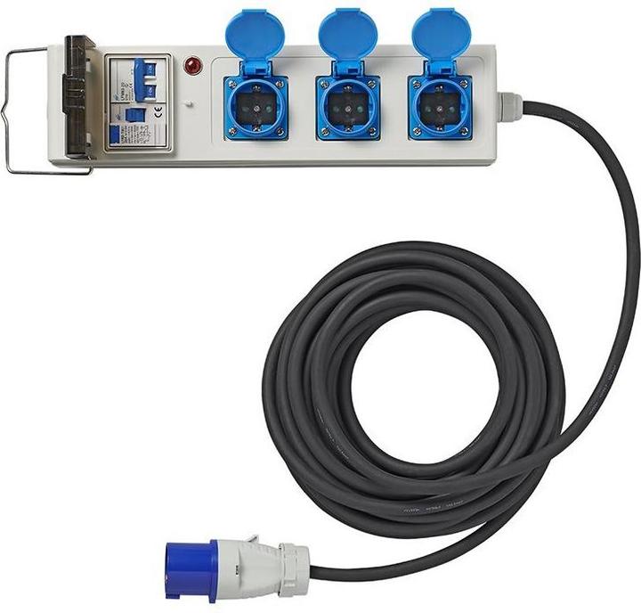 Actual product image ProPlus Tent / Folding Car Socket (3x, 10 m)