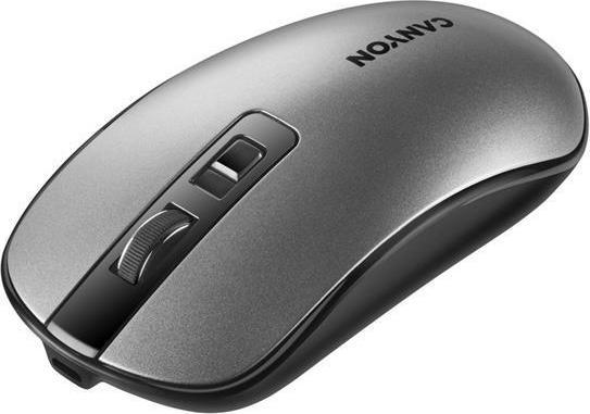 Actual product image Canyon Mouse MW-18 Wireless rechargeable silent Pixart grey retail (Wireless)